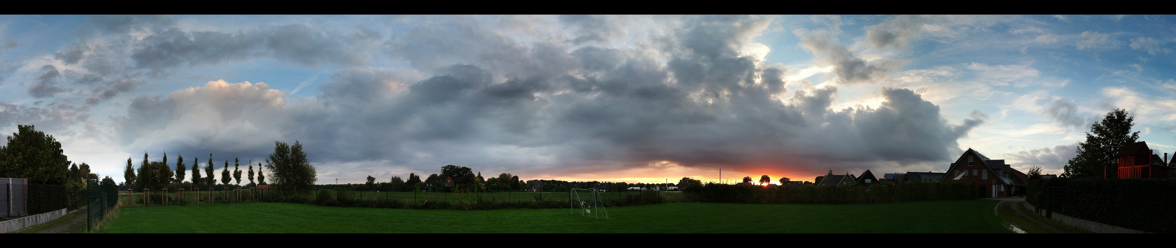 Dingden Sunset (Panorama)