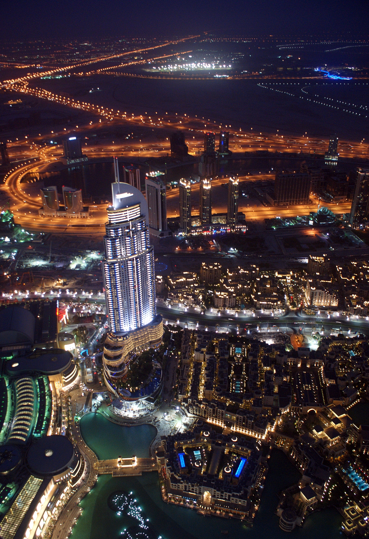 Dubai At Night (Burj Khalifa)