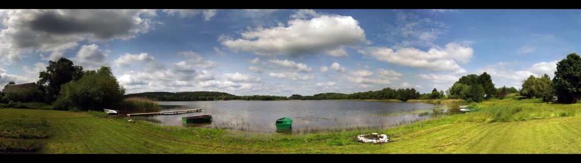 Dzwierszno Male Lake (Panorama)